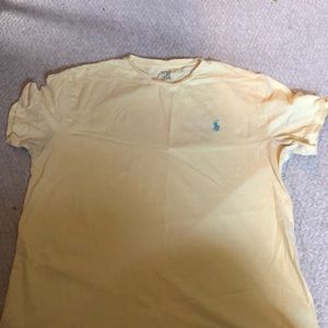 Polo Ralph Lauren yellow t shirt